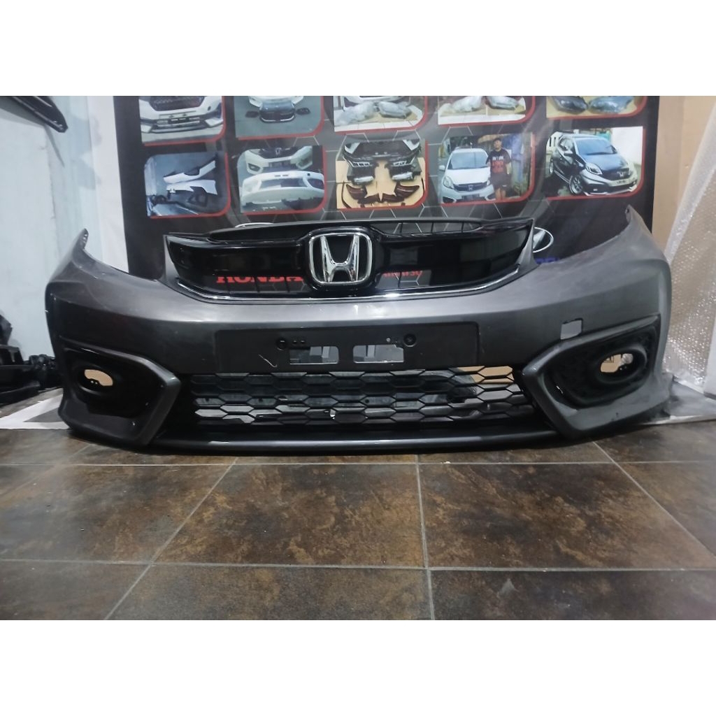 bumper depan brio rs 2017 2018 original honda