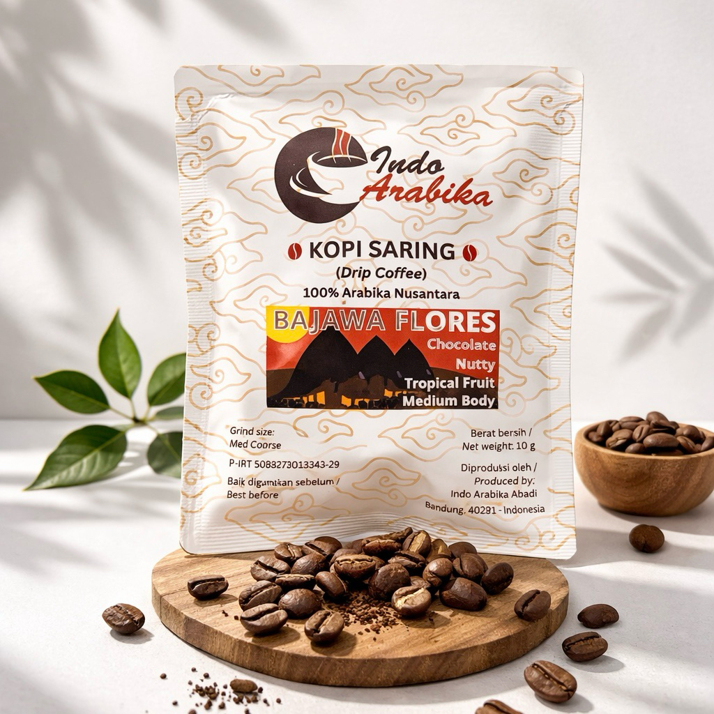 Arabica Coffee Bajawa Flores Kopi Arabica Kopi Filter Drip Sachet