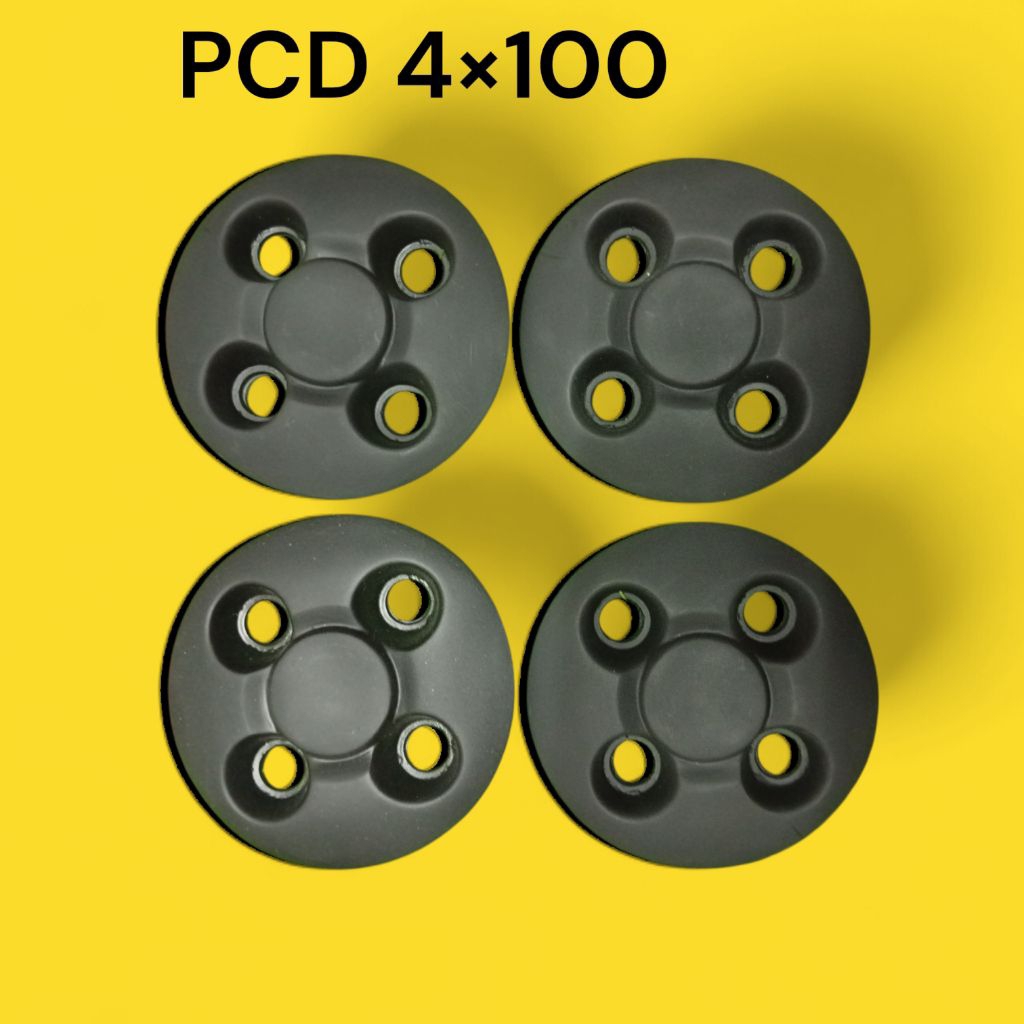 (1set isi 4pcs) DOP Center dop velg kaleng PCD 4×100 dan PCD 4×114, dan PCD 5×114  bisa untuk ring  