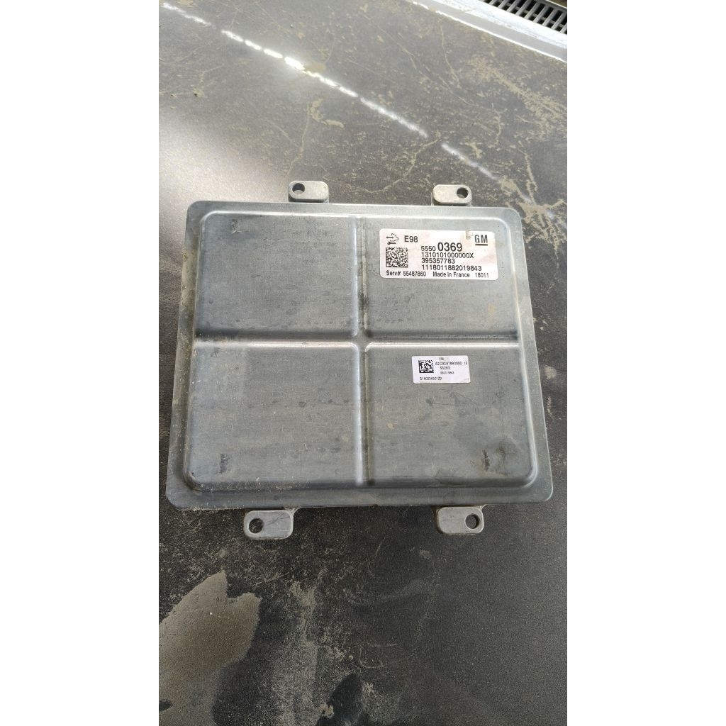 ECU Chevrolet Colorado 2.5L DC LT MT- TypeE98- GM  ECM Engine