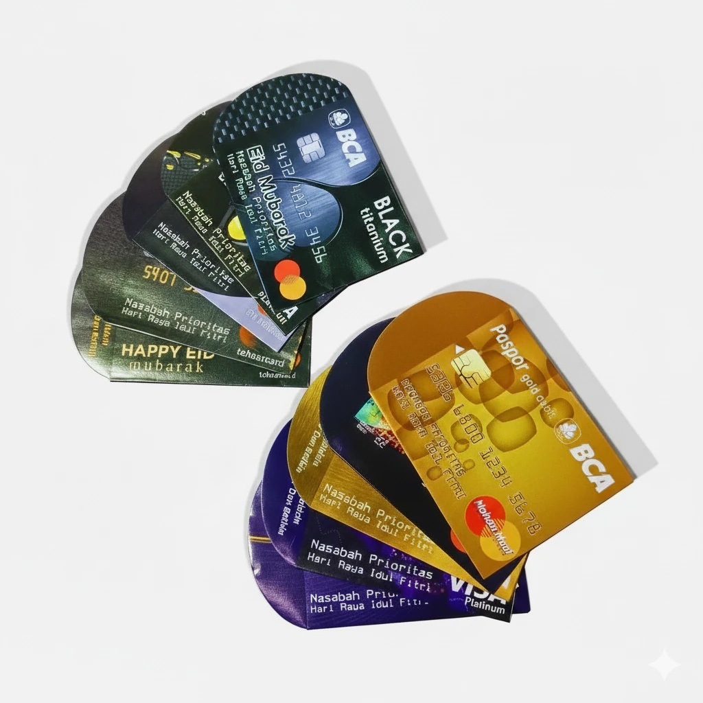 Amplop motif ATM Medium Amplop Lebaran Lucu Amplop Idul Fitri atm [10 pcs]