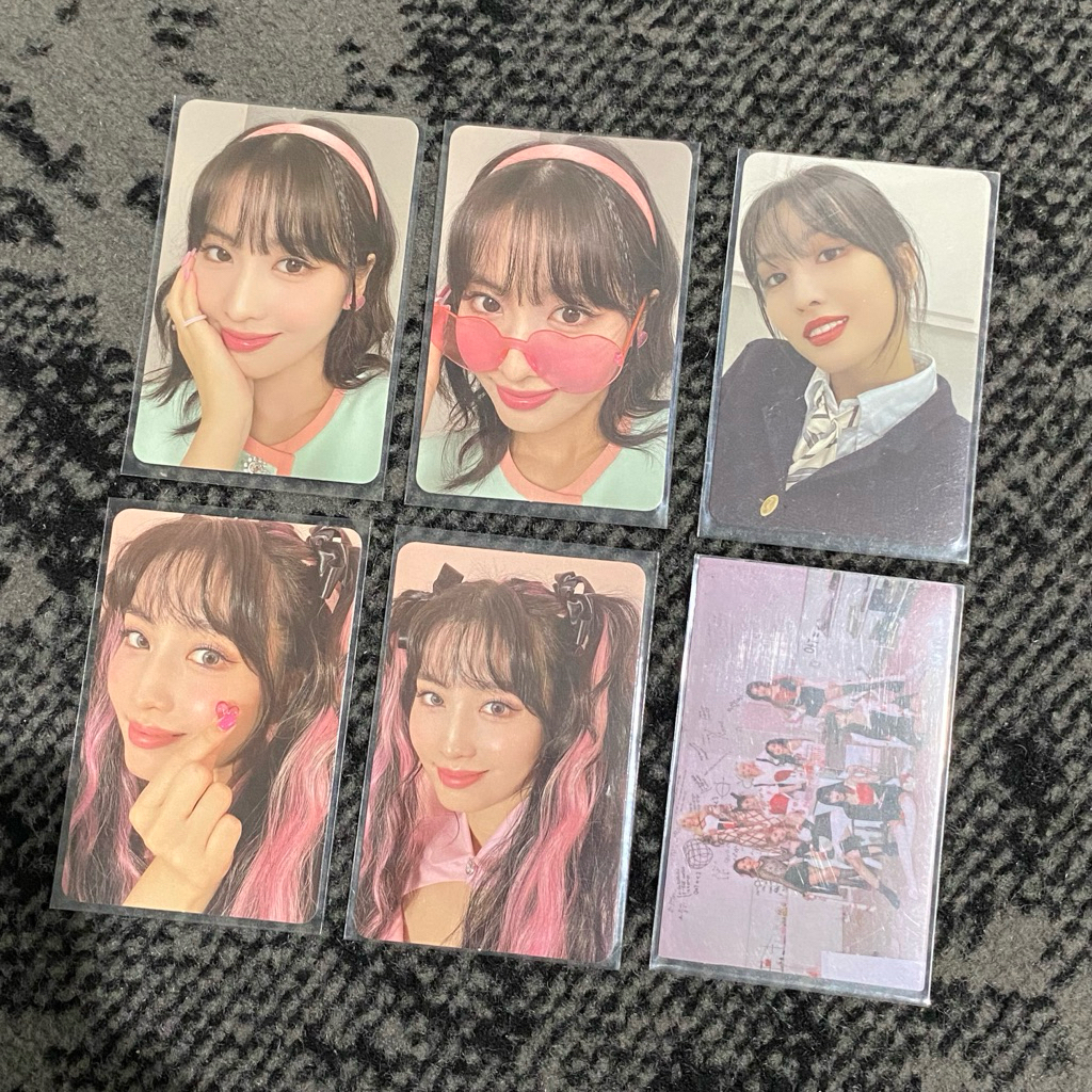 twice momo fol formula of love official pc album photocard