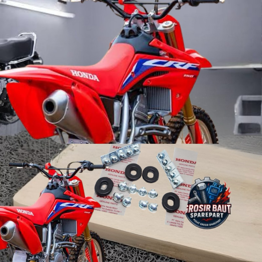 crf  150 1Set Baut Body Kanan Kiri Motor CRF 150