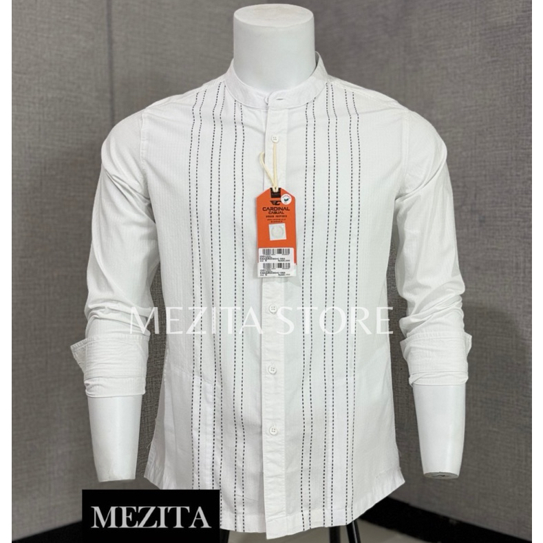 Kemeja Koko Pria Cardinal Casual 904 Putih