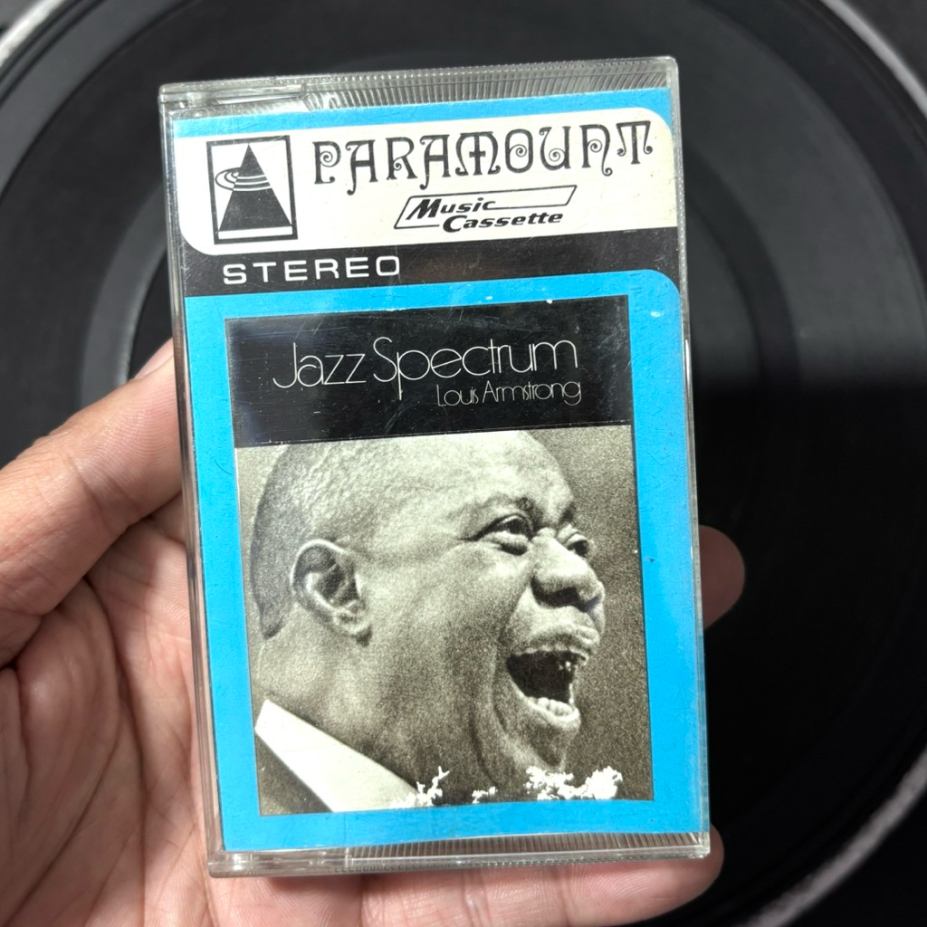 Kaset Pita Louis Armstrong & Oscar Peterson Jazz Spectrum