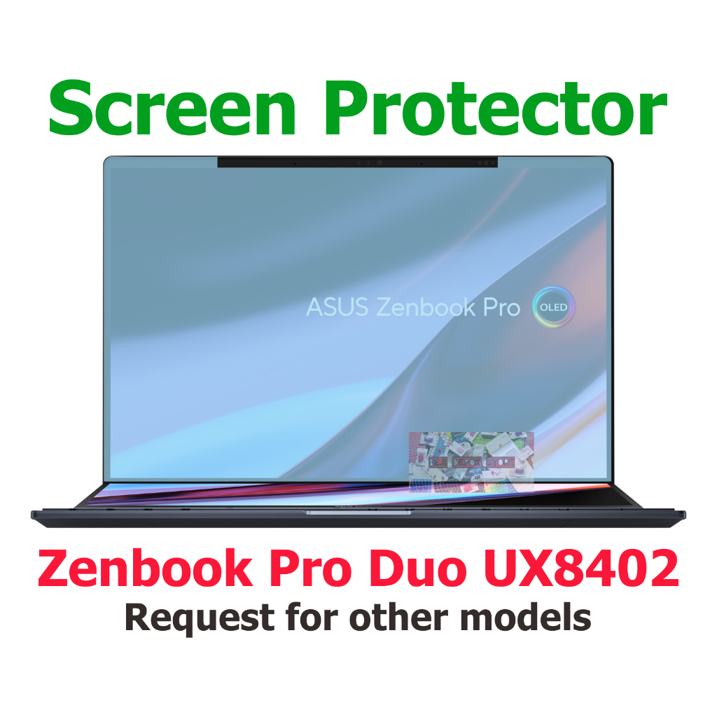 Screen Guard Zenbook Pro Duo UX8402 Full Bezel