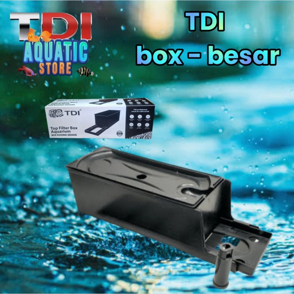 filter box aquarium ikan hias TDI box filter besar