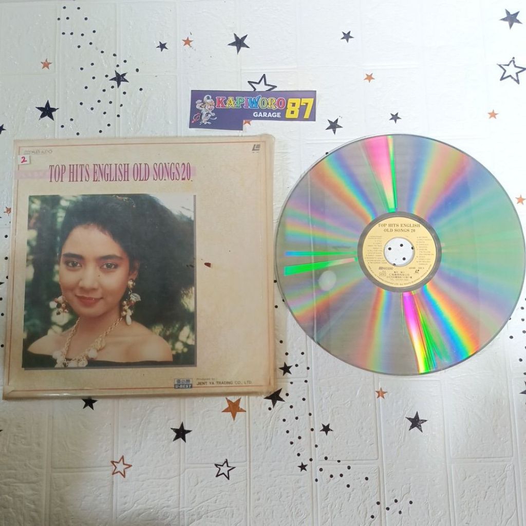 KASET LASER DISC,,,,TOP HITS ENGLISH OLD SONGS 20