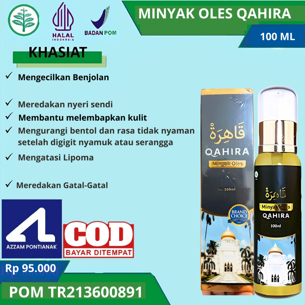 Minyak Oles Herbal - Mengatasi Benjolan dan Lipoma BPOM