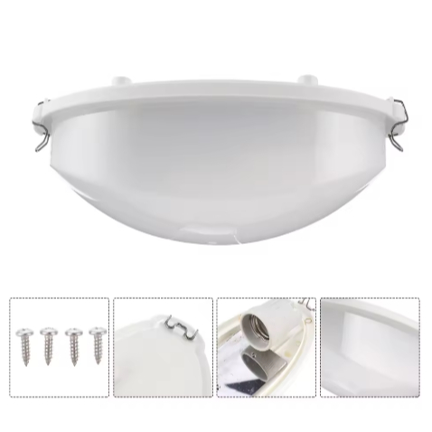 AFG Rangka Tebal Tahan Ledakan, Lampu Plastik Anti Kabut untuk Ruang Sauna, Kamar Mandi Uap, Perleng