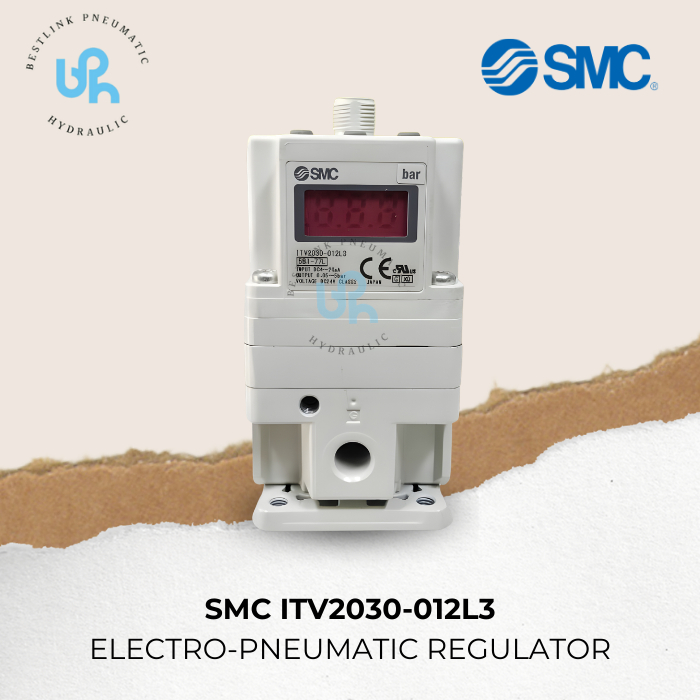 SMC ITV2030-012L3 / Electro Pneumatic Regulator SMC ITV 2030-012L3 / Elektrik Proporsional Regulator
