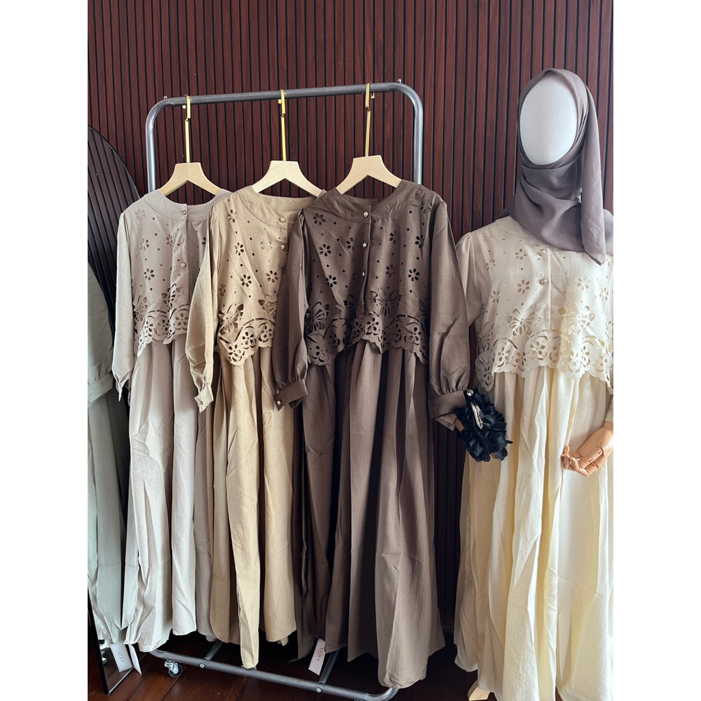 Gamis yuna Raya Fitri/Gamis yuna best seller