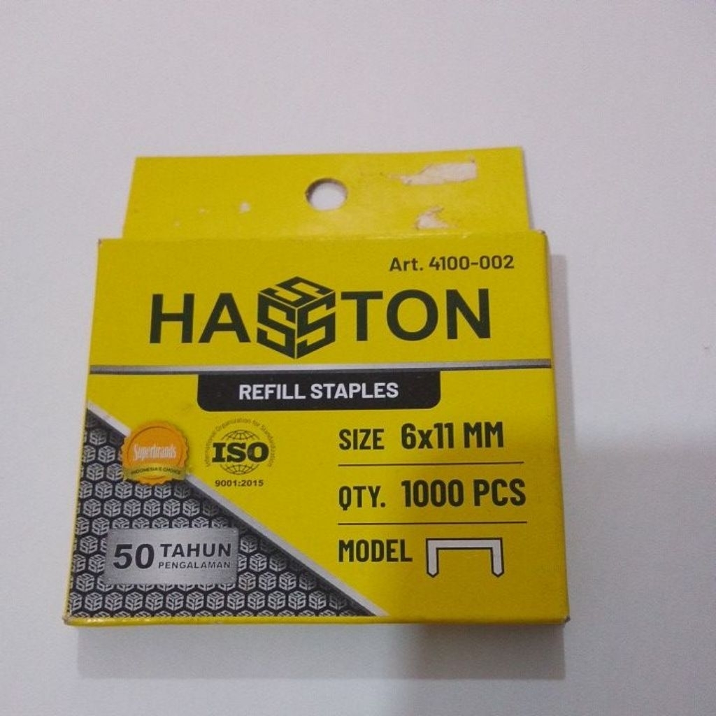 Isi Staples 13/8 Hasston Isi Staples tembak 8x11 mm
