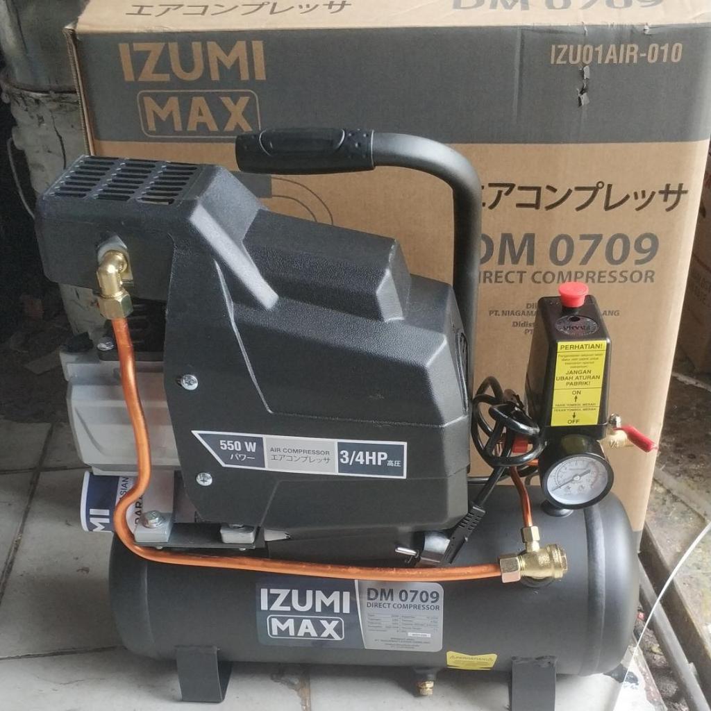 Mesin Kompresor Compressor Angin Listrik 3/4 Izumi Max