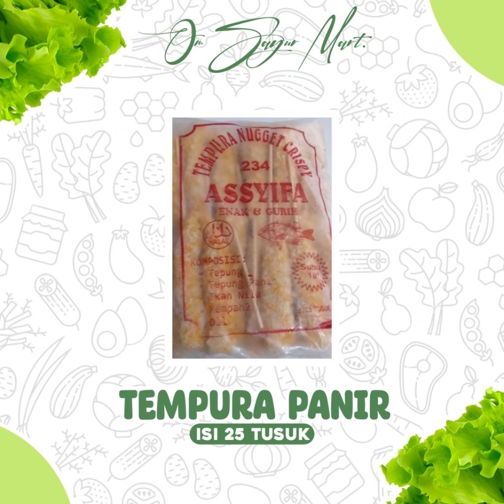 Tempura panir goreng/ Tempura panir Tusuk isi 25 (Frozen Food)