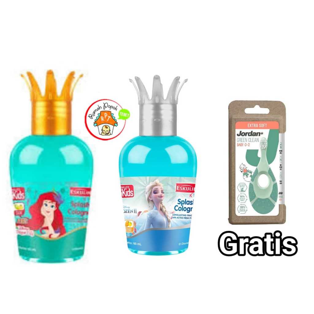Eskulin Kids Spray Cologne Princess 60ml | Eskulin Kids Princess Splash Cologne 60ml | BPOM