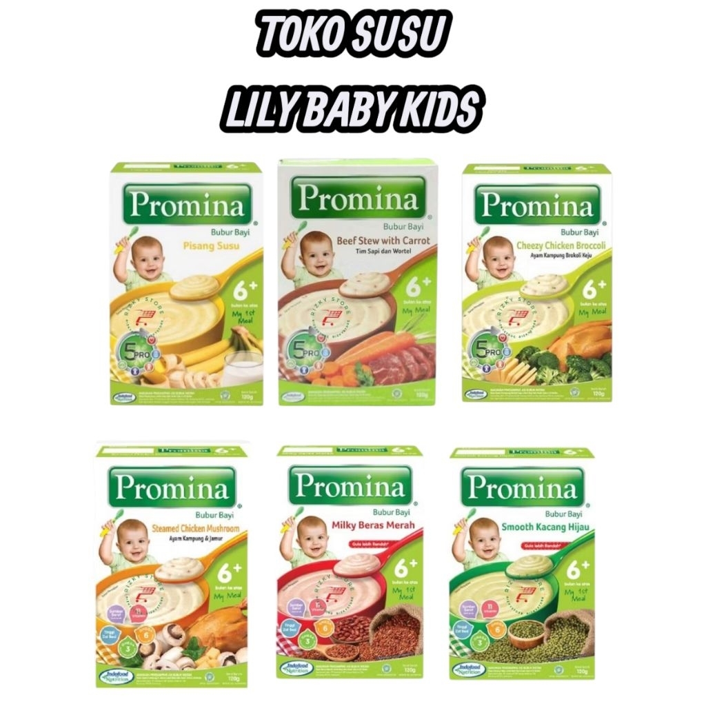 PROMINA BUBUR BAYI MPASI | PROMINA BUBUR 6+ / 8+ BULAN