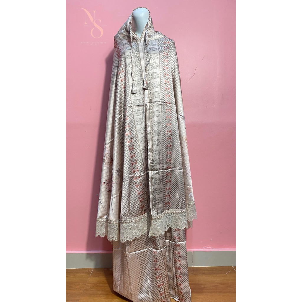 NABEEL STORY - Mukena Premium Satin Silk Khaira Series | Mukena Terlaris | Mukena Premium Terlaris |