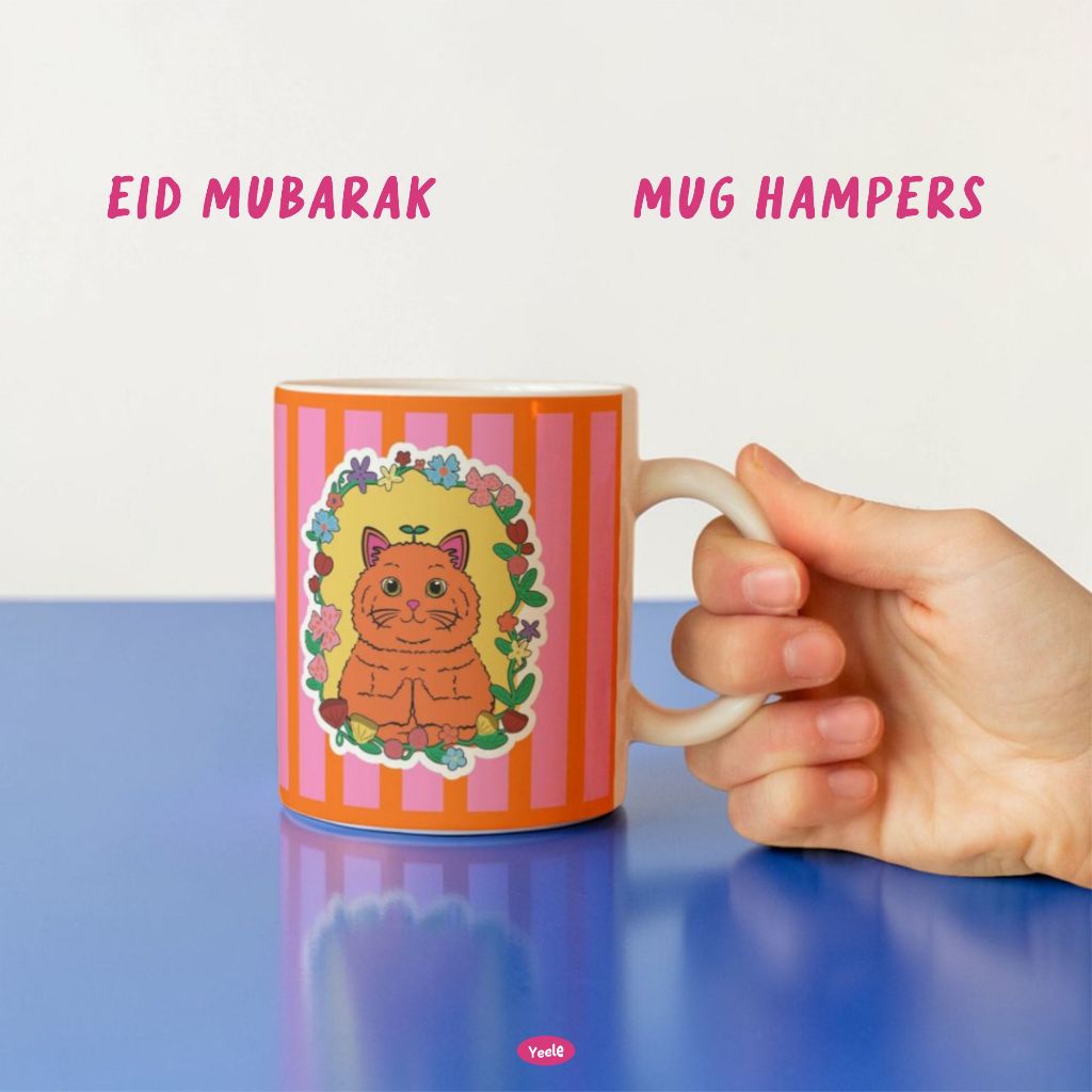 Hampers Lebaran Eid Mubarak – Mug / Gelas Gift | Kado Lebaran by Yeele id