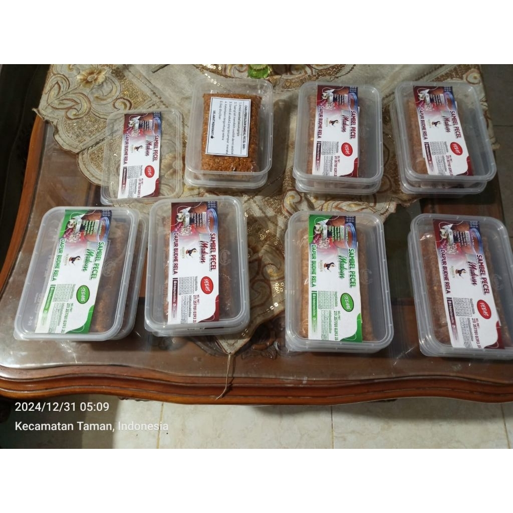 sambel kacang "mente"  1 Kg