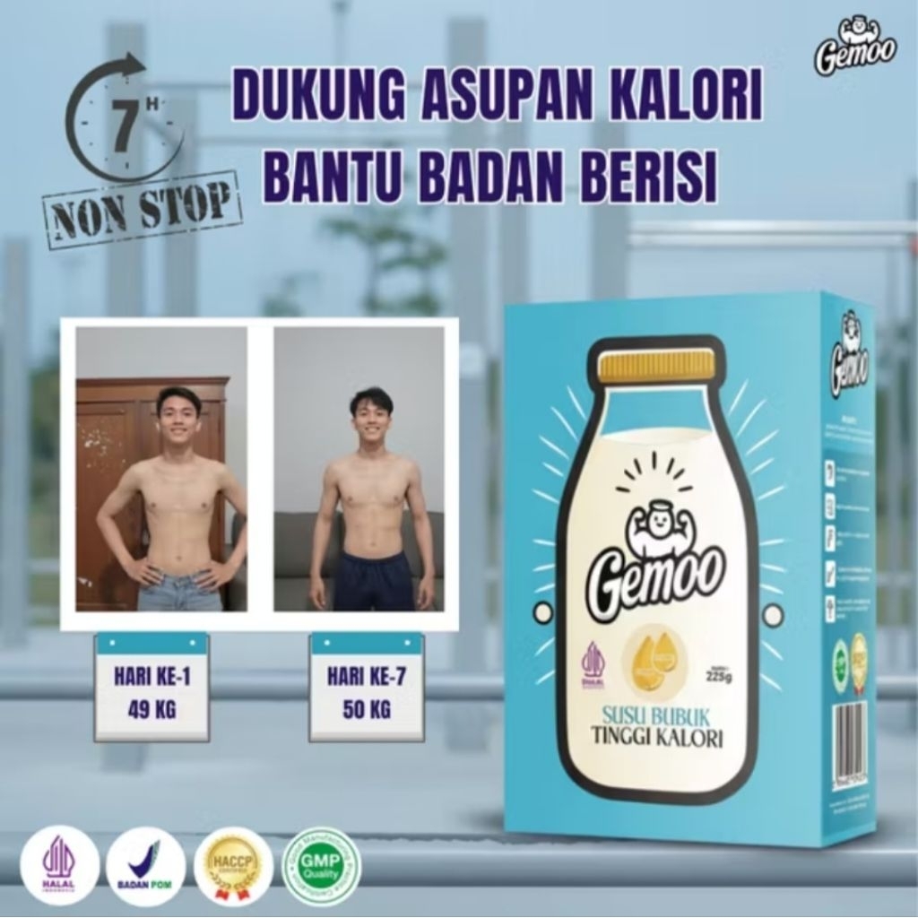 Gemoo Susu Bubuk Tinggi Kalori