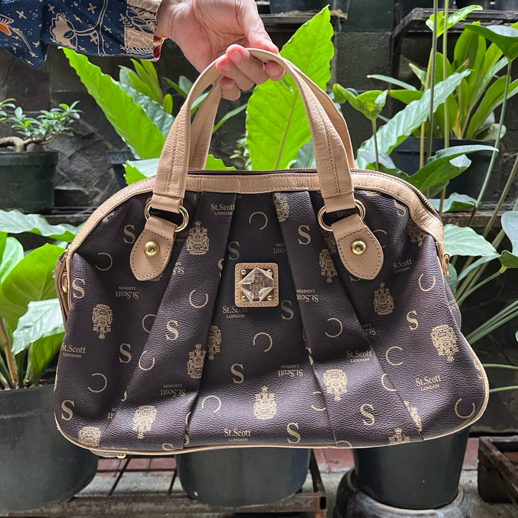 Tas Wanita Bag St. Scott London Second Bekas Original Berkualitas