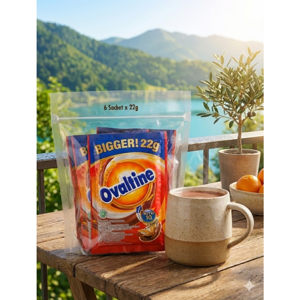 OVALTINE CHOCOLATE MALT DRINK SACHET 22G
