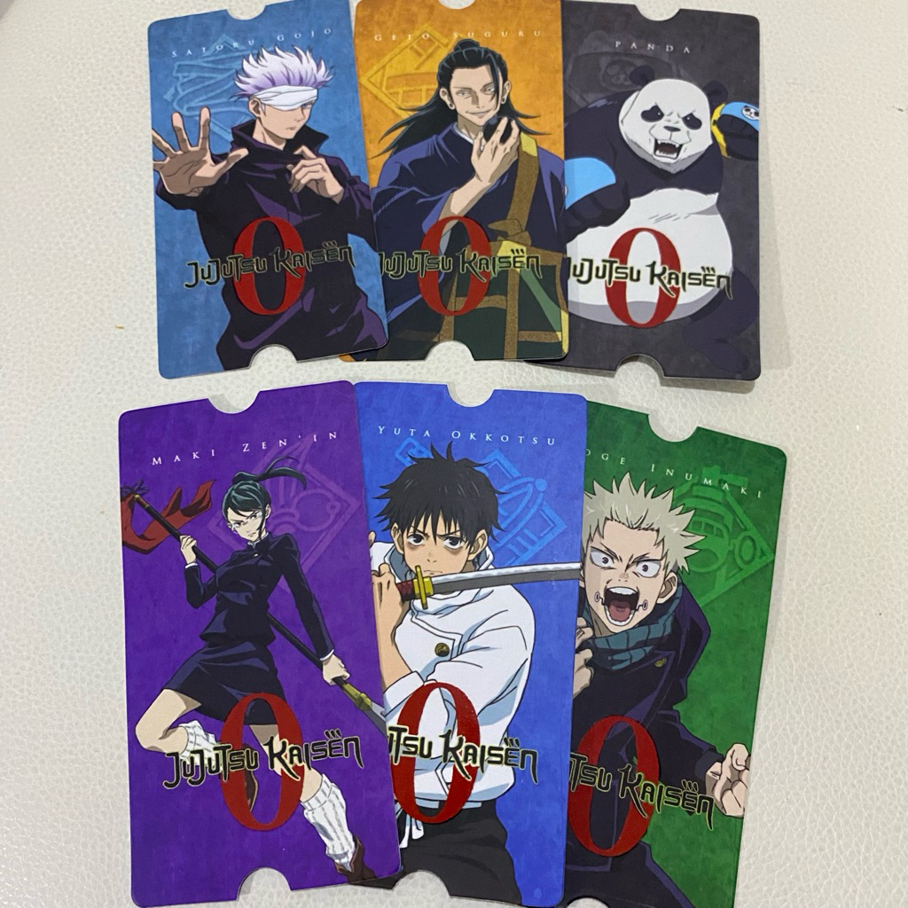 Collectible Ticket Jujutsu Kaisen 0 x CGV