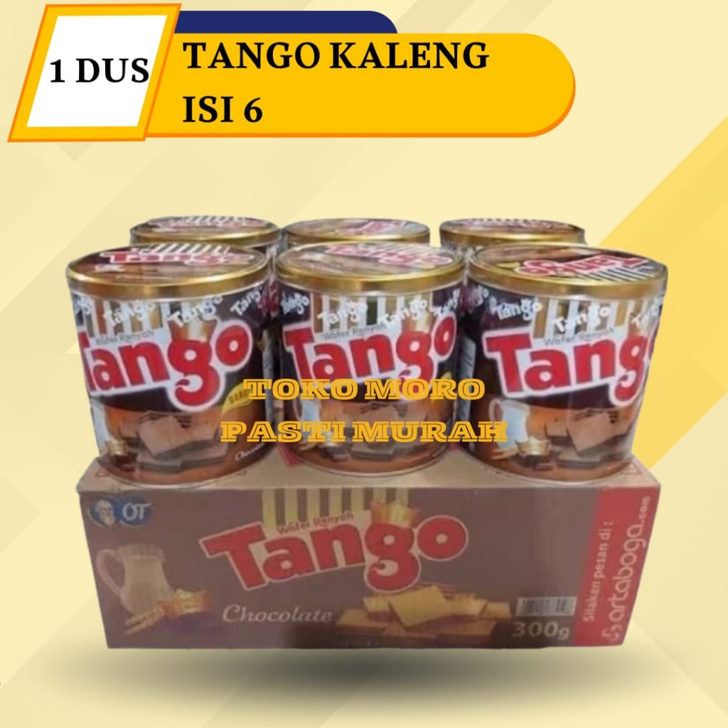 Wafer tango 1 dus isi 6 kaleng