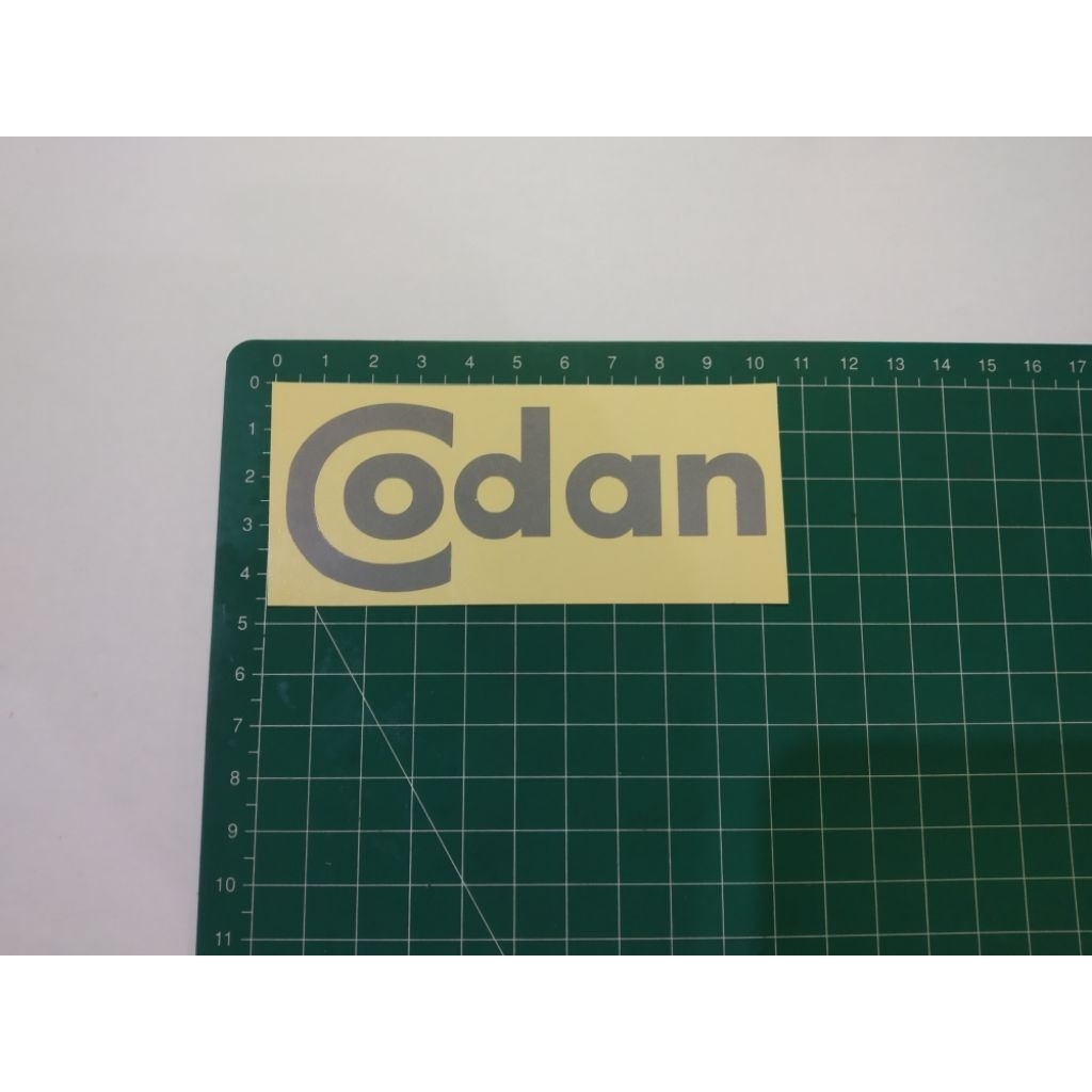 stiker cutting codan