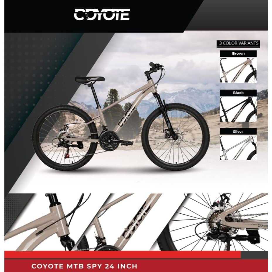 sepeda gunung mtb 24 inch  element coyote spy sepeda gunung