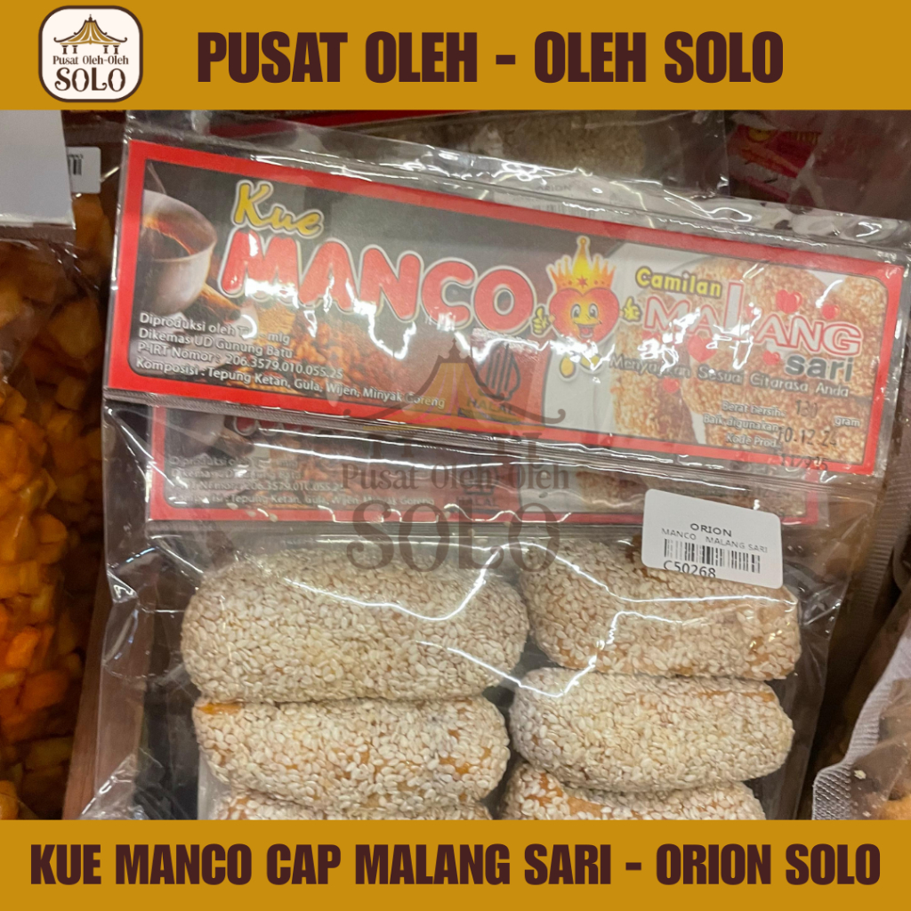 Kue Manco Cap Malang Sari - Orion Solo