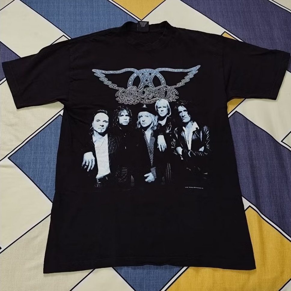 T-SHIRT AEROSMITH - NINE LIVE VINTAGE 1997