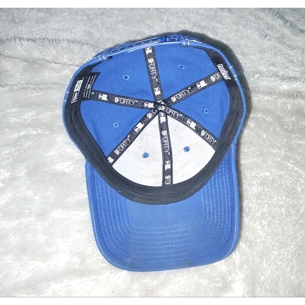 Topi Logo D warna biru 9FORTY Second