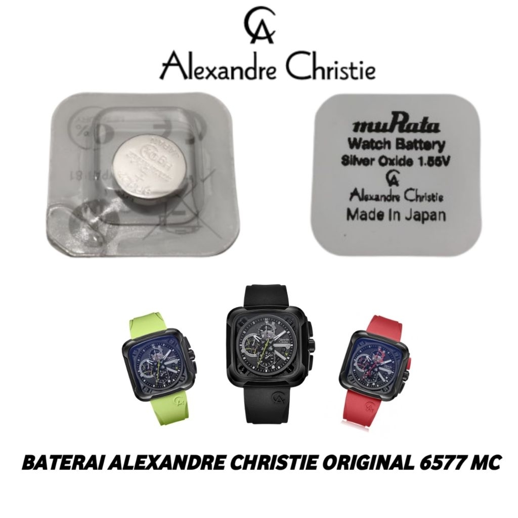 Baterai Alexandre Christie original 6577 MC