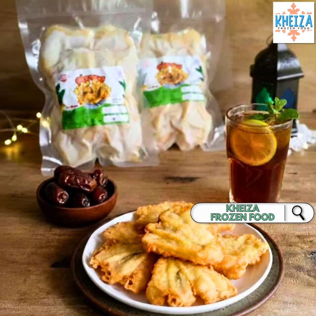 BERLYS Pisang Kipas Kepok - Pisang Kepok Siap Goreng Frozen - Kheiza Frozen