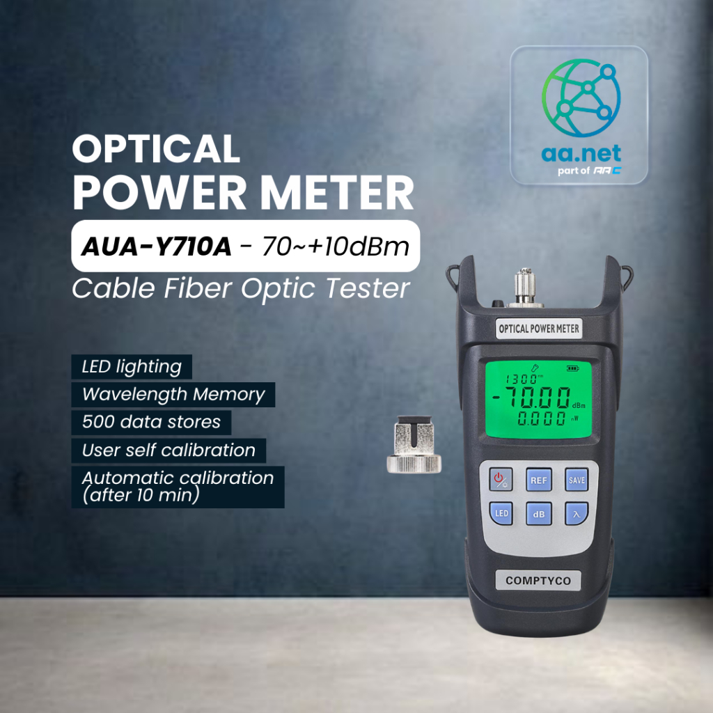 OPM OPTICAL POWER METER Y710A COMPTYCO FIBER OPM TELKOM FIBER OPTIC FO OPM ONLY