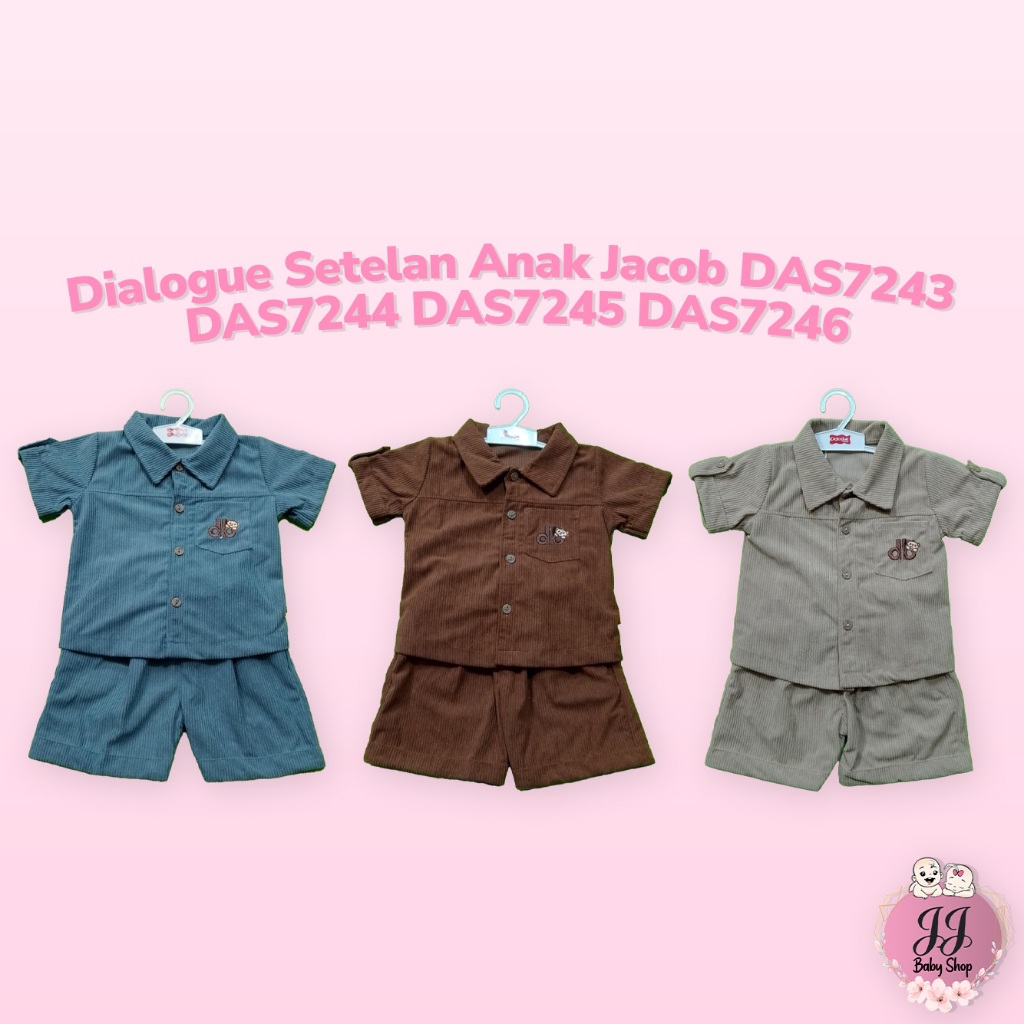 Dialogue Setelan Anak Jacob DAS7243 DAS7244 DAS7245 DAS7246