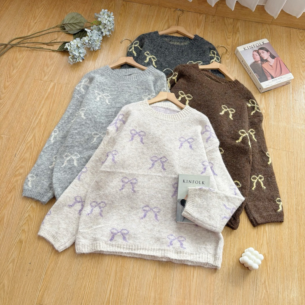 Diamore | EVELIN SWEATER | SWEATER KNIT PREMIUM | SWEATER WANITA VINTAGE