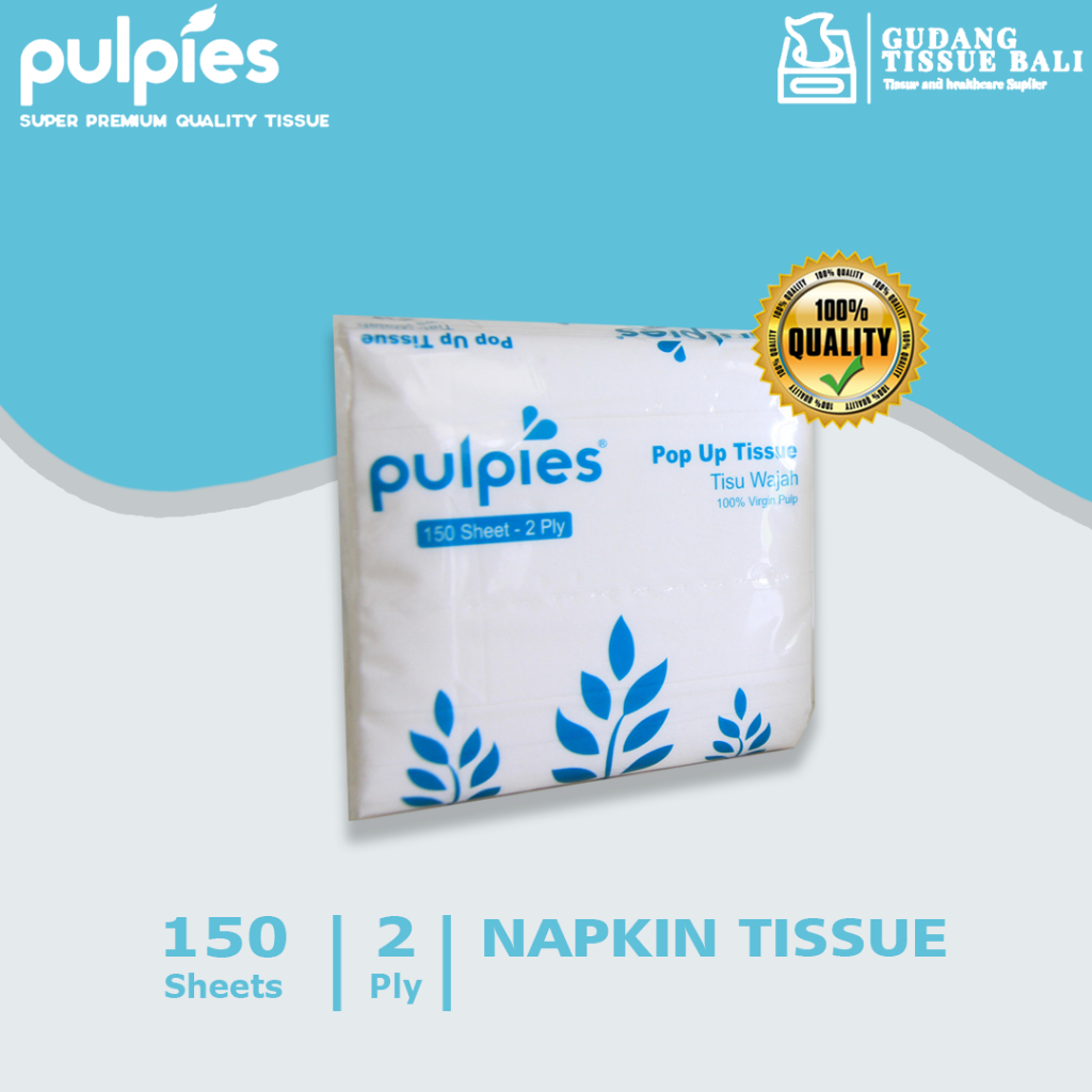 Pulpies - Tisu Meja / Tissue Pop Up Fabolous 150's