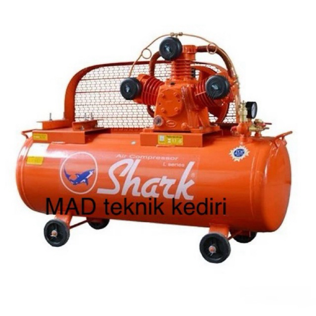 Kompresor angin Shark 2 HP unloading 2 pk