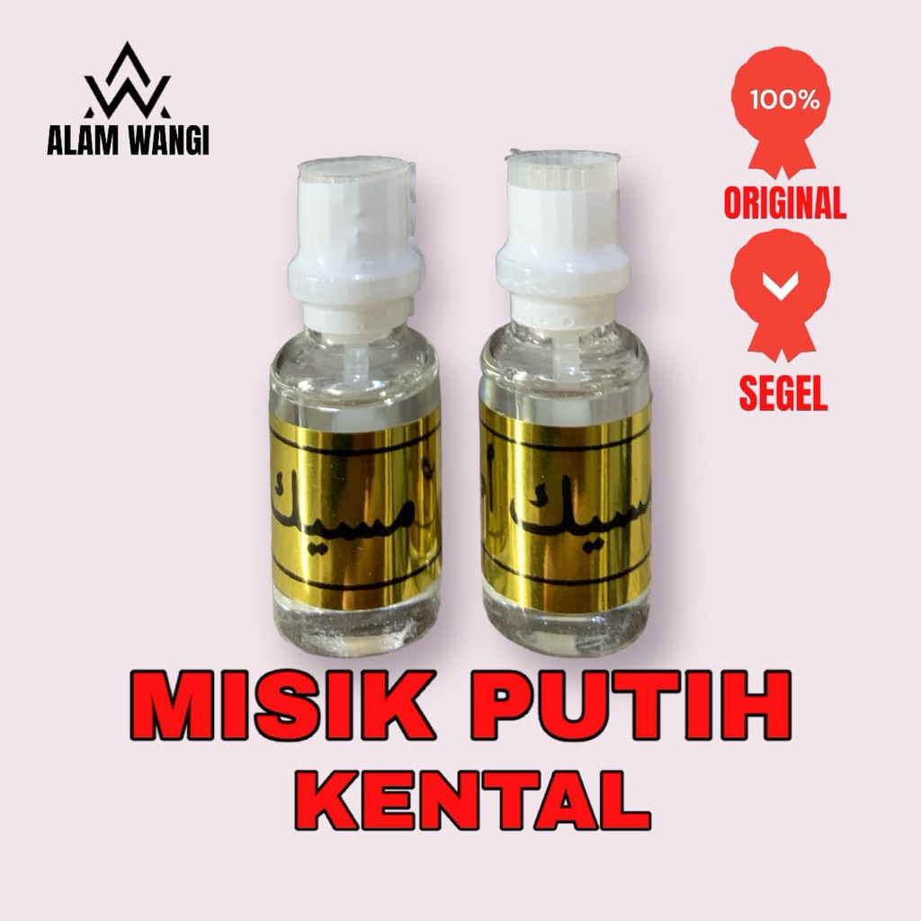 MINYAK WANGI MISIK PUTIH SUPER KENTAL ORIGINAL TANPA CAMPURAN