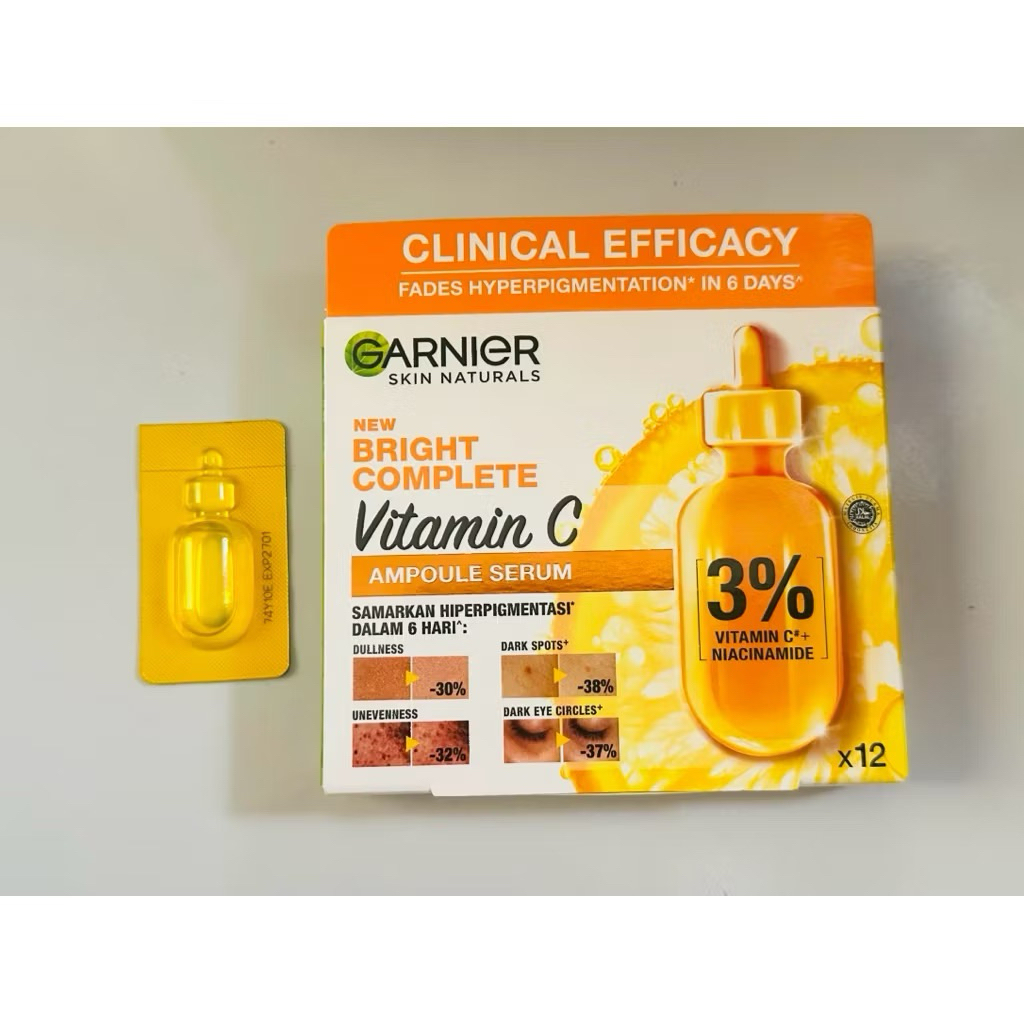 serum garnier ampoule 3% Original 100% isi 5pcs