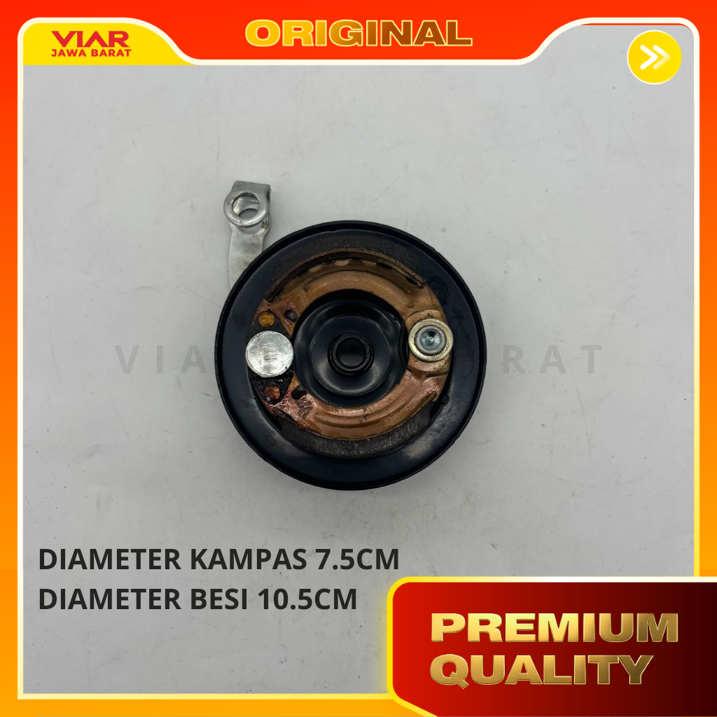 Kampas rem depan Goda 140A / Pad rem depan goda 140A / Sparepart Sepeda Listrik Goda Selis225