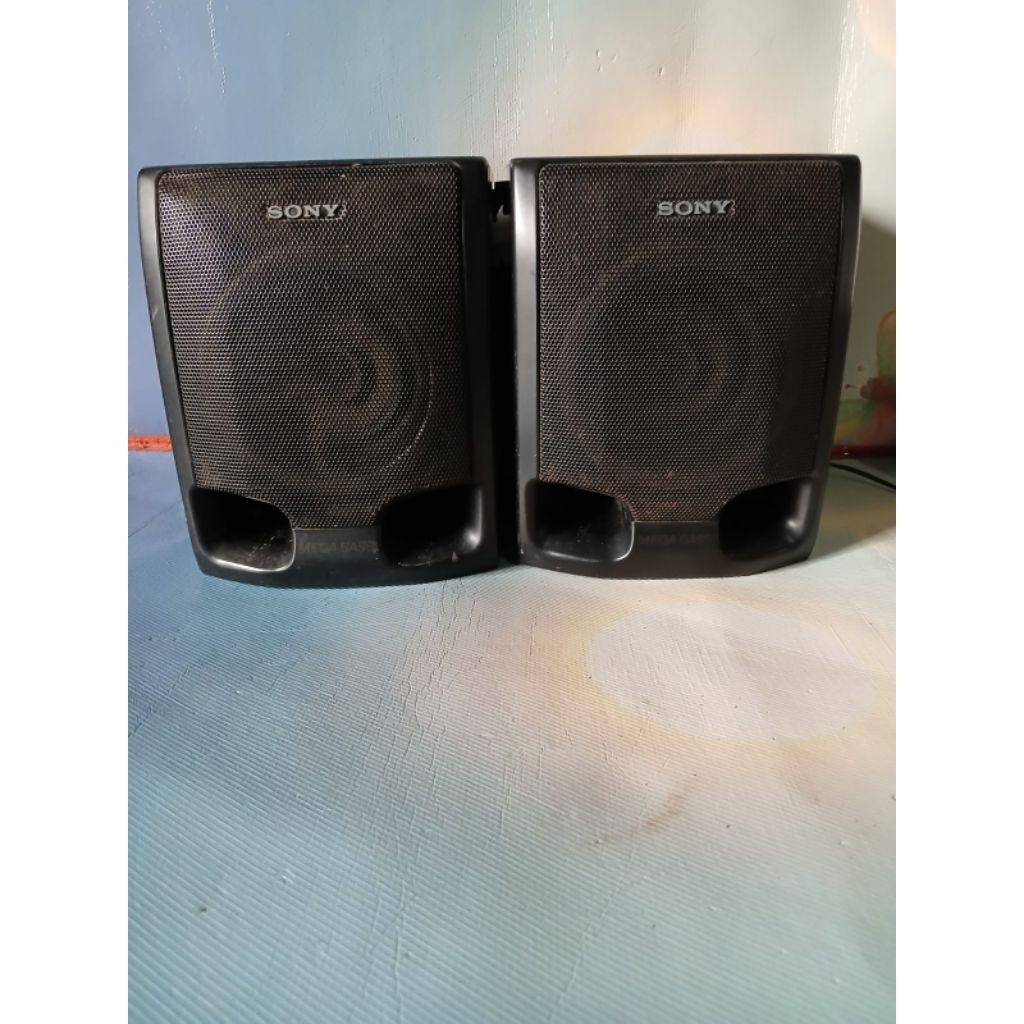 SONY  MEGA BASS  SEPEKER PASIF  COPOTAN COMPO  2PCS