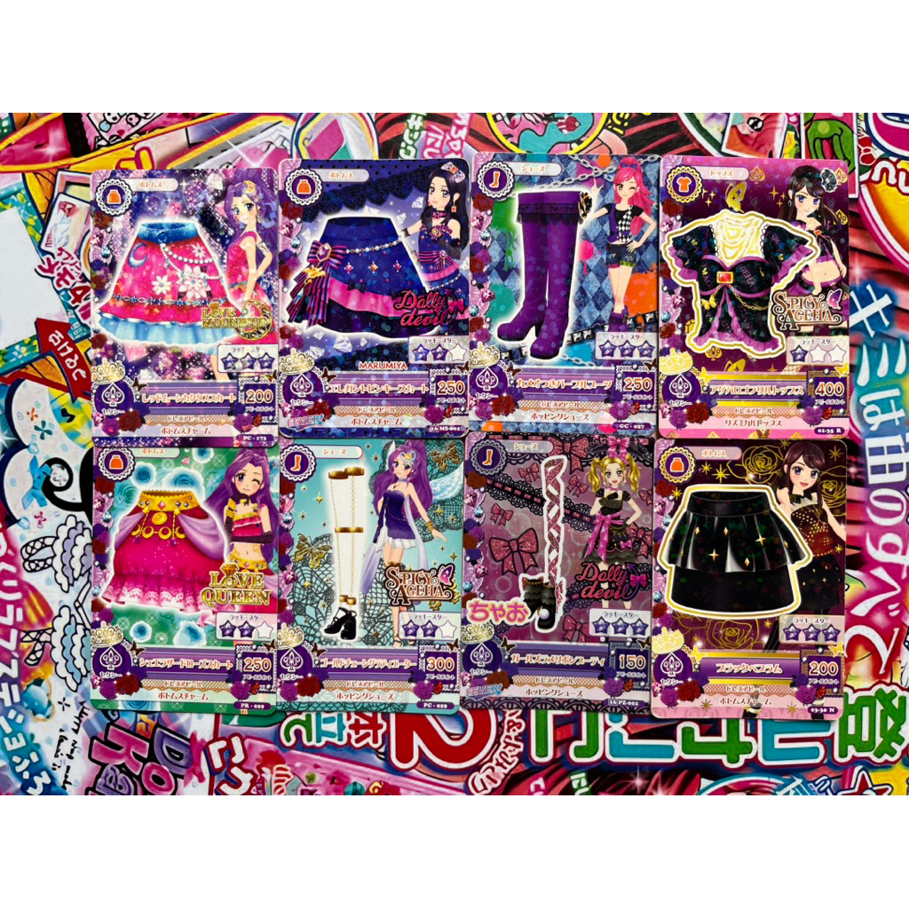 Kartu Aikatsu Promotion Card Sexy Dolly Devil Love Queen Jepang Official Summer Day Moon Dress Mikur