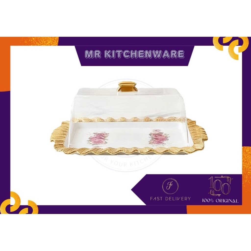 bread plate ag 578 fiorenza /wadah kue/wadah roti