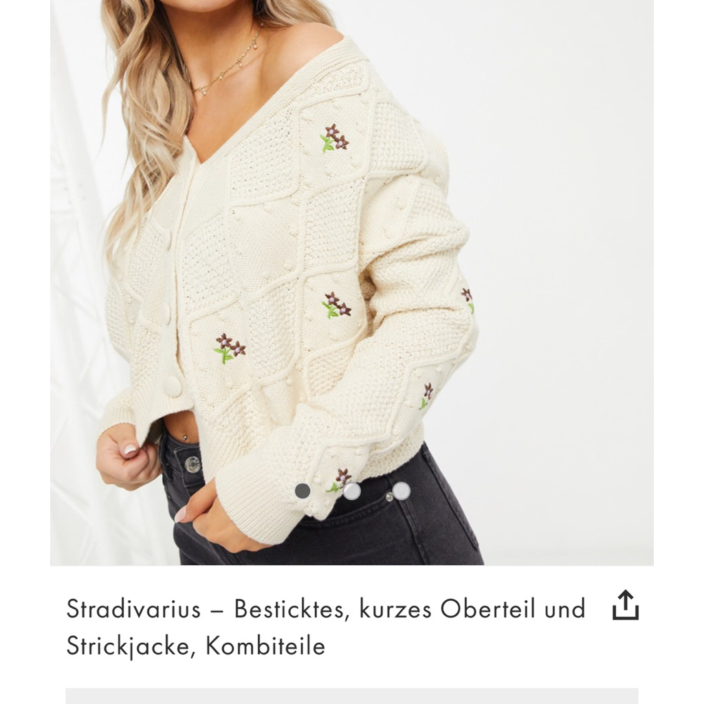 PRELOVED CARDIGAN OVERSIZED STRADIVARIUS