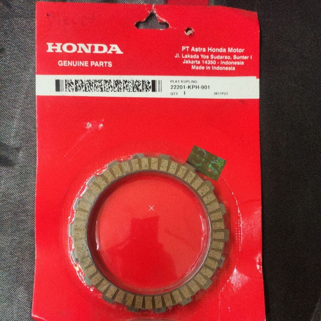 22201 KPH 901 KAMPAS KOPLING KARISMA ASLI HONDA