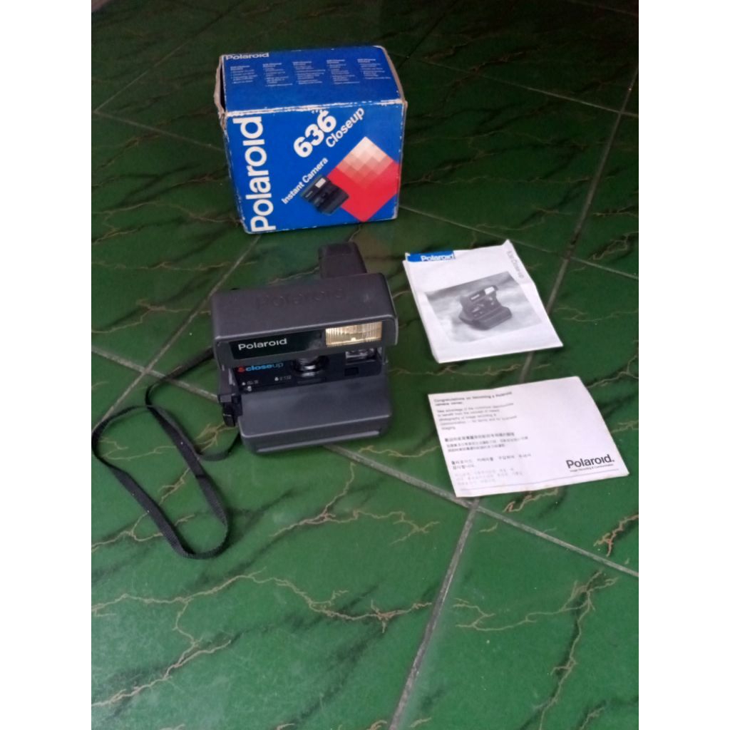 Polaroid 636 Closeup Camera Kamera Polaroid Jadul Kamera Lawas Retro Vintage Camera Polaroid